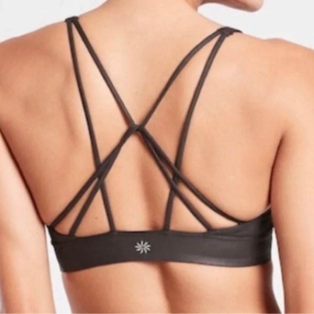 Athleta Astral Shimmer Sports Bra ~Small A-C Cup